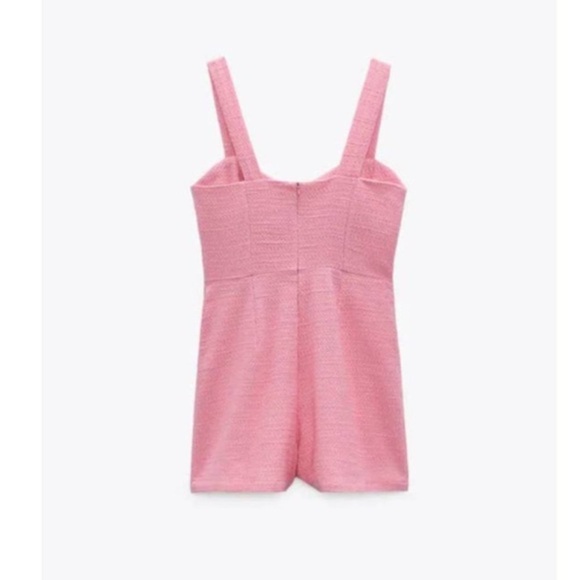 ZARA TWEED ROMPER - Picture 3 of 11